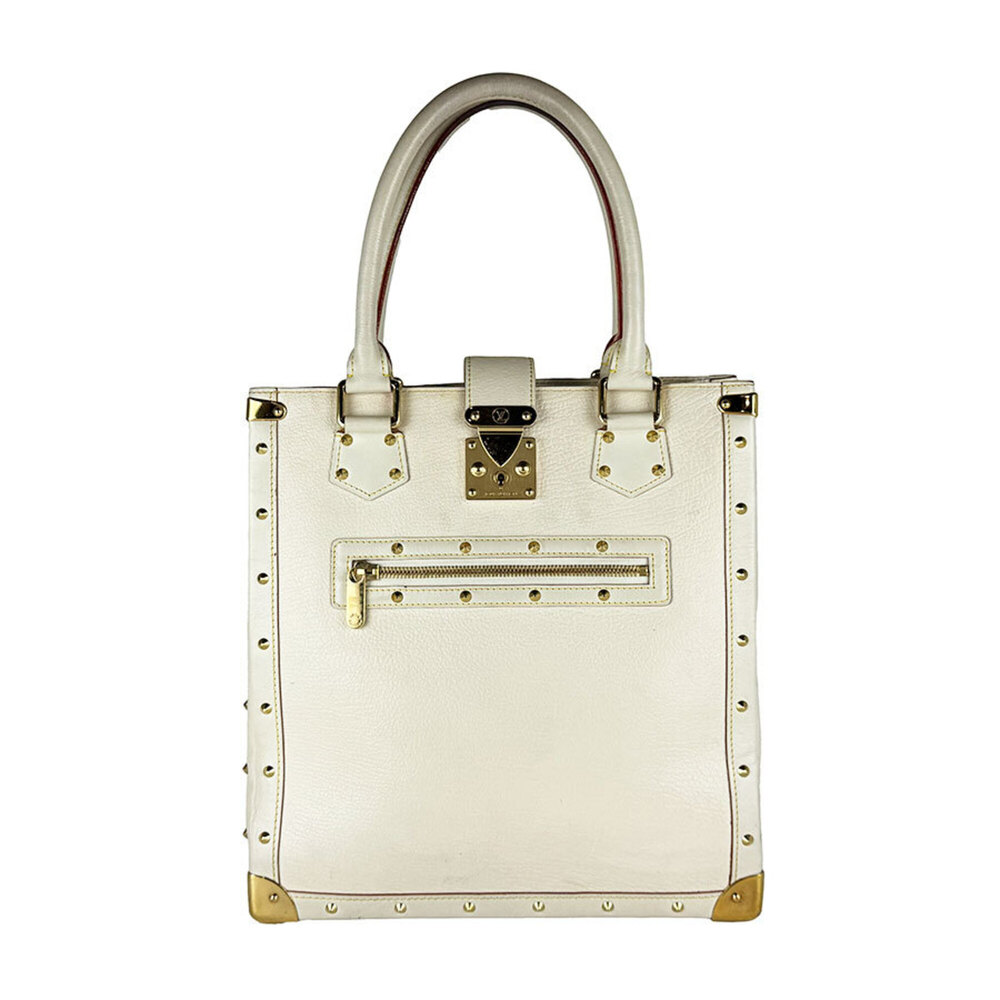 Louis Vuitton LOUIS VUITTON Suhali Impreviable Leather Handbag, Blanc, Men's/...